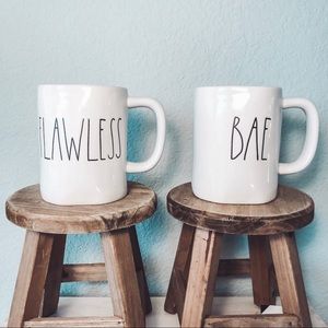 Rae Dunn Flawless Bae Mug Set
